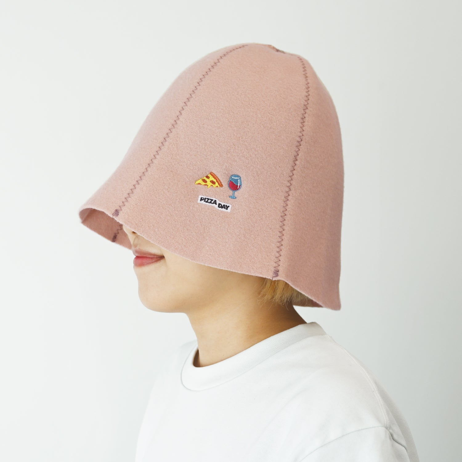 のこり染　サウナハット